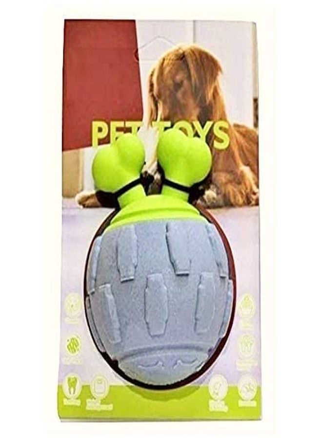 Pups&Pets Interactive Squeaky Ball Toy for Dog, Puppy. TPR Rubber Interactive Toy pet Training Dogs Toy (Colors May Vary) - Image 2